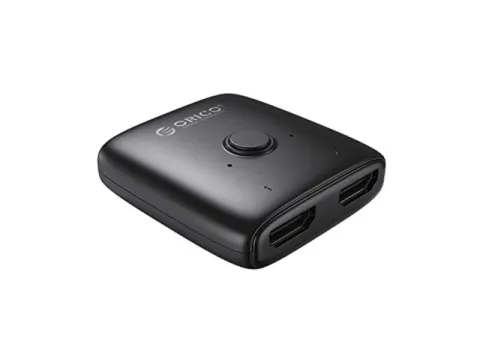 Orico HDMI 2.0 Switcher/Splitter 2-Port Bi-Direction 4K Black - HS2-A1-BK-EP