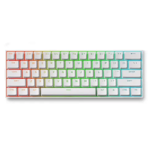 MCHOSE Gaming Mechanical Keyboard Ace 60 Pro - 8K, TTC Uranus Magnetic Switch - Standard [Linear] (English US), White