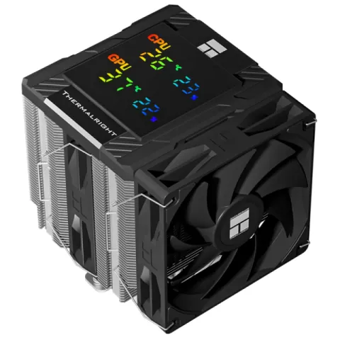 Thermalright CPU Cooler Peerless Assassin 120 Digital Black - Dual-Tower - LGA1851/AM5
