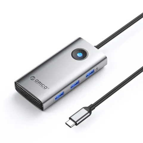 Orico Docking Station Type-C - PW11-6P25R-GY-BP - HDMI, USB-A x 3, PD100W x 1, LAN (2.5Gbps)