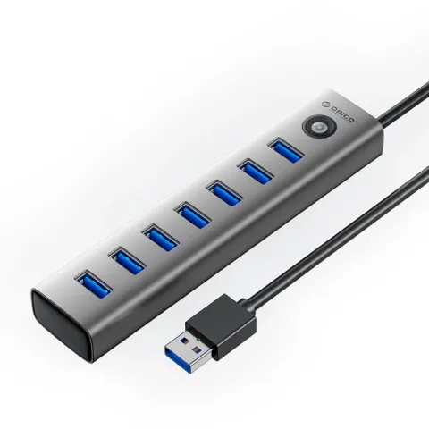 Orico USB3.0 HUB 7 port Black - CL7U-U3-10-GY-BP