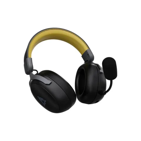 Ajazz Wireless Gaming Headphones - AHM08 MAX Black, Gray, Yellow - Bluetooth , 2.4G