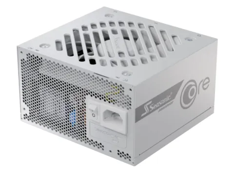 Seasonic PSU ATX 3.1 850W Gold, Full Modular, PCIe 5.1 - CORE GX-850 V2 White - SRP-CGX851-A5A32SF-WH