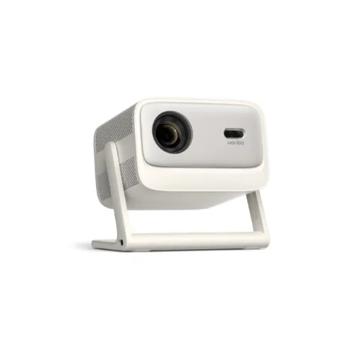 Wanbo Portable Smart Projector - Vali 1 Pro - Warm White, 4K, 900 ANSI, HDR10, Android 14, Dolby Audio