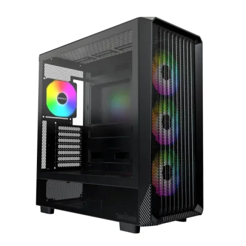 Montech Case ATX - X5 (B) - 4 A-RGB fans, USB-C