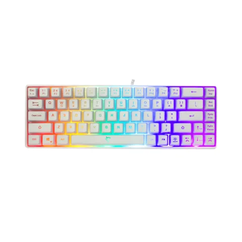 White Shark Gaming Keyboard RONIN - Membrane Switches (English US), White