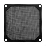 Evercool Fan Filter Metal Black - 92mm