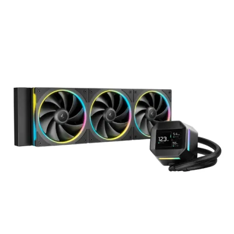 DeepCool Water Cooling LM360 - 2.4 inch IPS Display, Addressable RGB