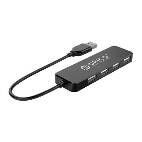 Orico USB2.0 HUB 4 port Black - FL01-BK