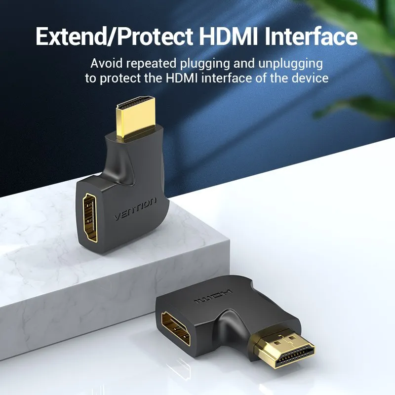Vention Adapter HDMI Vertical Flat 270 Degree M/F - AIQB0, foto 4