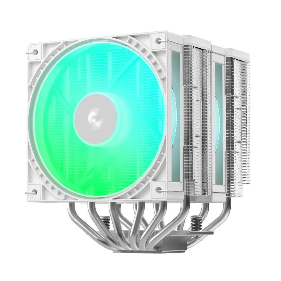 DeepCool CPU Cooler AG620 G2 WH ARGB - Dual-Tower - LGA1851/AM5, foto 2