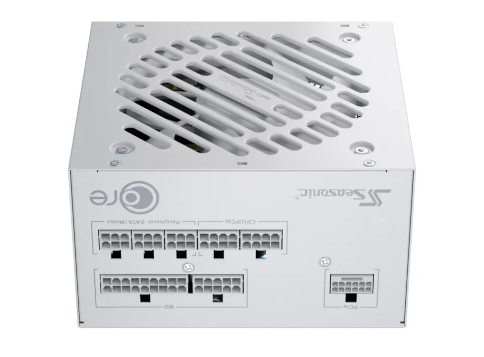 Seasonic PSU ATX 3.1 650W Gold, Full Modular, PCIe 5.1 - CORE GX-650 V2 White - SRP-CGX651-A5A32SF-W, photo 4