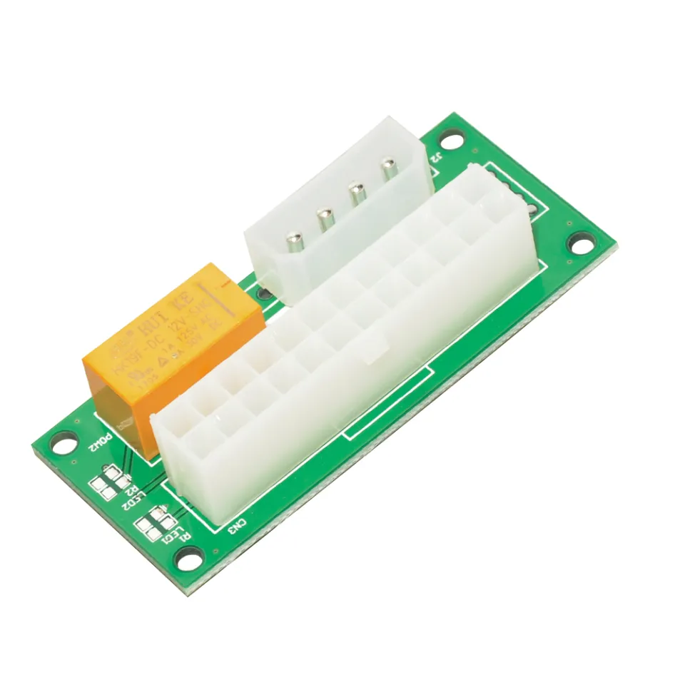 Makki Mining ATX 24Pin to Molex 4Pin Dual PSU Power Supply Sync Starter - MAKKI-ADD2PSU