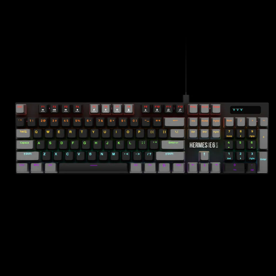 Gamdias Gaming COMBO - HERMES E6 Elite 2-in-1 Combo - Mechanical Keyboard + Mouse, foto 2