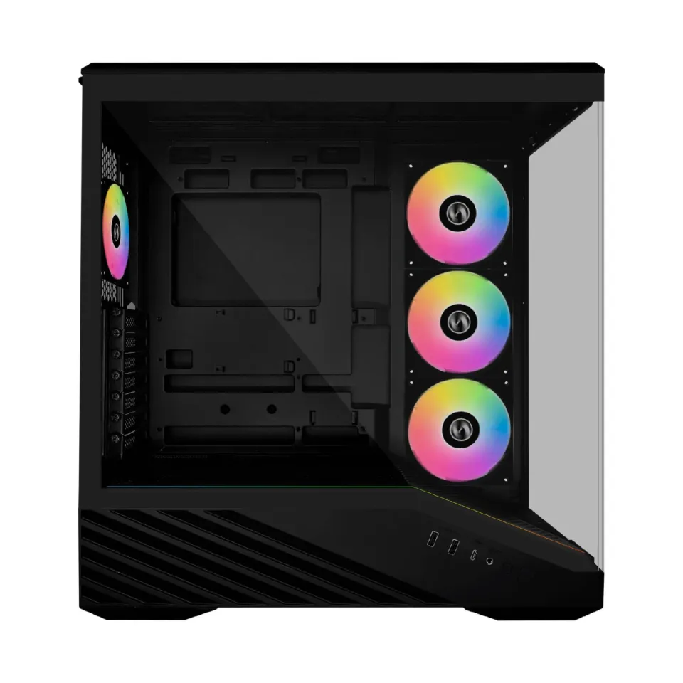 Lian Li Case E-ATX - Vector V100 - Black, foto 2