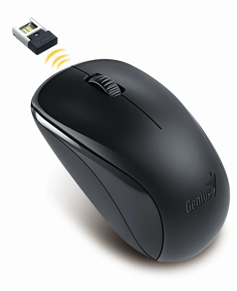 Genius Wireless Mouse - NX-7000 Black - 2.4GHz