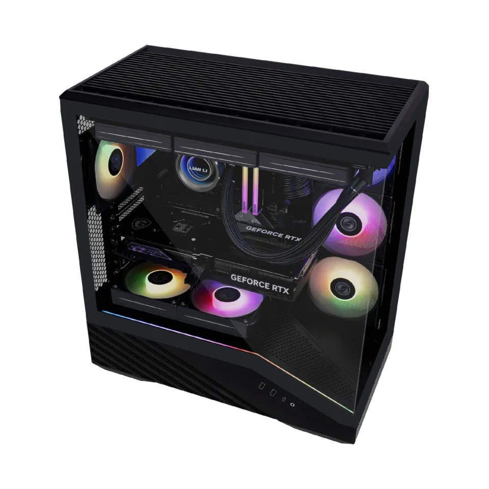 Lian Li Case E-ATX - Vector V100 - Black, foto 5