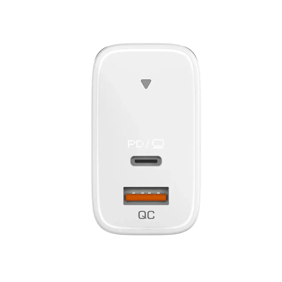 Genius Charger Wall GaN - USB Type-C/A 65W White - PD-65AC, photo 4