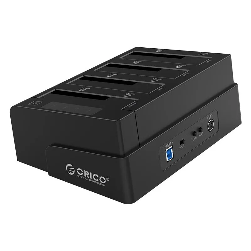 Orico Storage - HDD/SSD Dock/Duplicator - 4x 2.5 and 3.5 inch USB3.0, black - 6648US3-C, photo 2