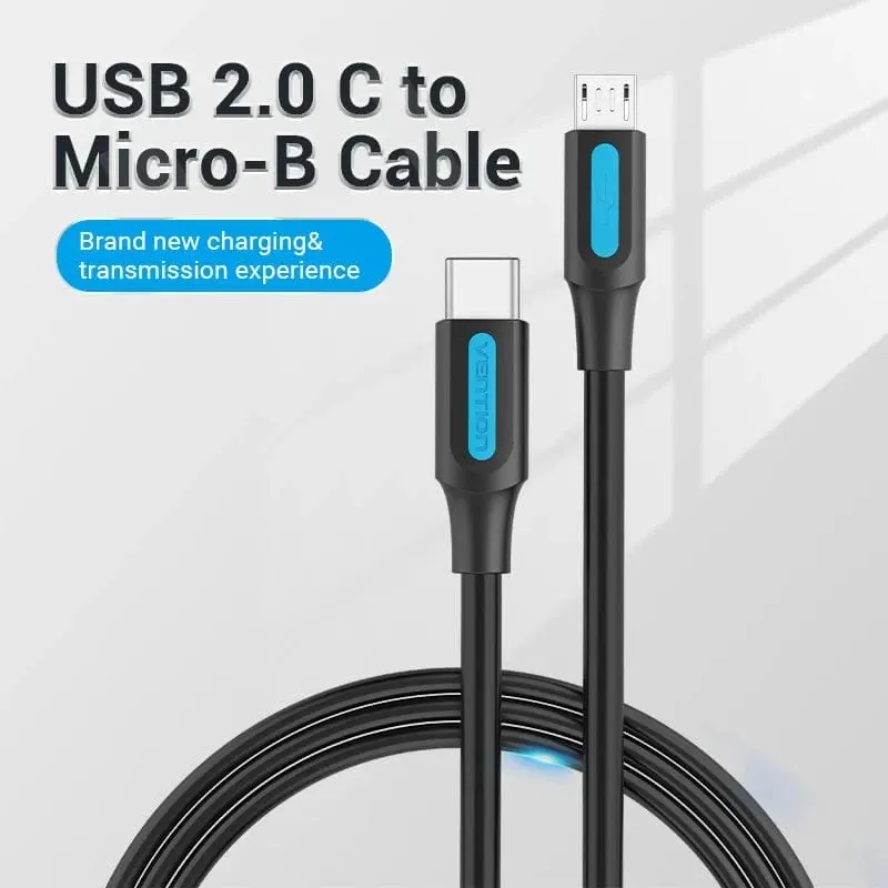 Vention USB 2.0 C M / Micro-B USB M 0.5m - COVBD, foto 2