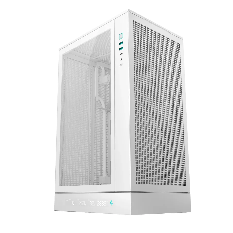 DeepCool Case mATX - CH270 DIGITAL WH, photo 2