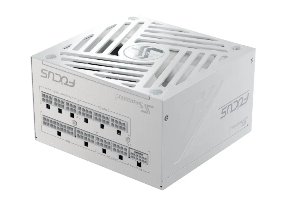 Seasonic PSU ATX 3.1 1000W Gold, Full Modular, PCIe 5.1 - FOCUS-GX-1000-V4-WHITE, photo 6