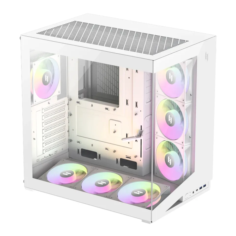 Gamemax Case ATX - NEX C56 WH, foto 2
