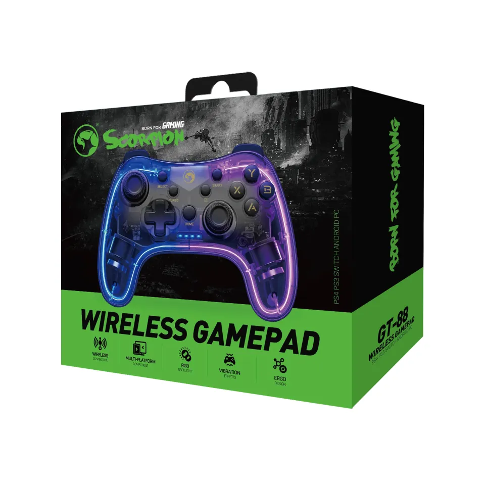 Marvo Gamepad GT-88 - PS4, Wireless, Vibration - MARVO-GT-88, photo 6