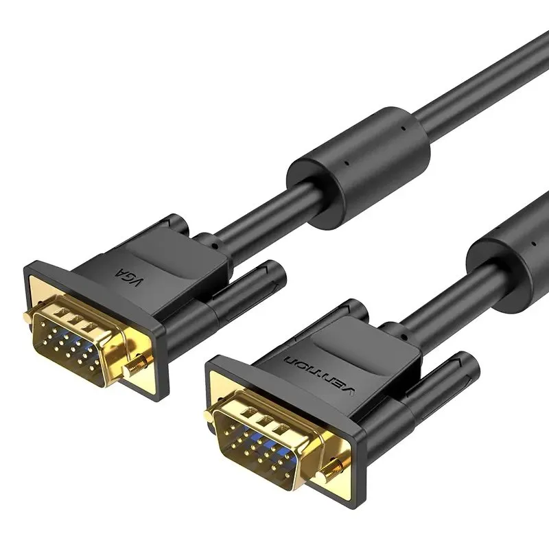 Vention Cable VGA HD15 M / M 1.5m Gold Plated, 2 Ferrites - DAEBG, photo 2