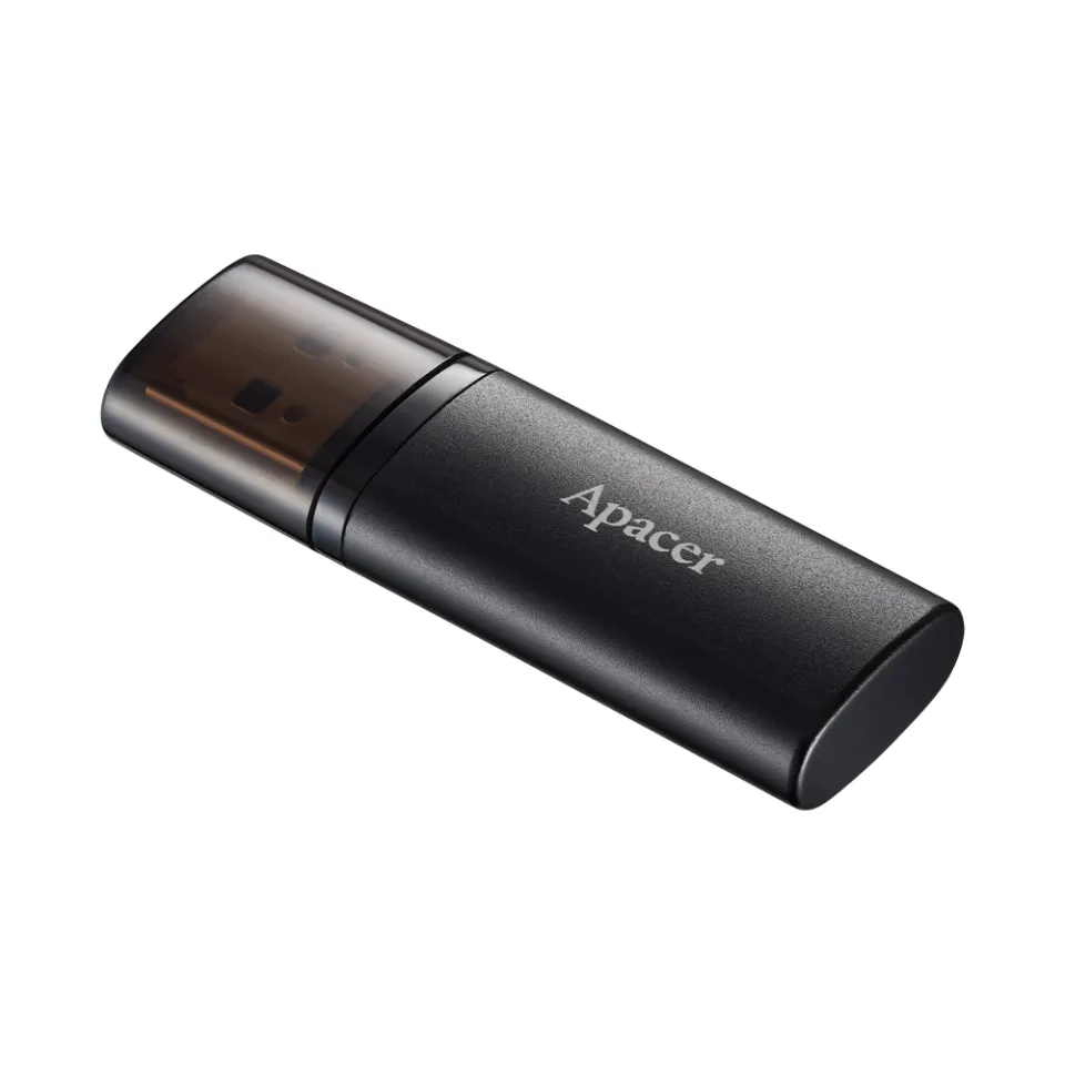 Apacer Flash Drive AH25B 64GB USB 3.2 Gen 1, Black, photo 3