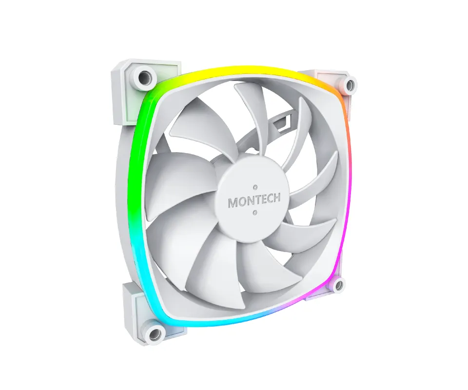 Montech AX120 PWM, Fan 120mm, ARGB, White