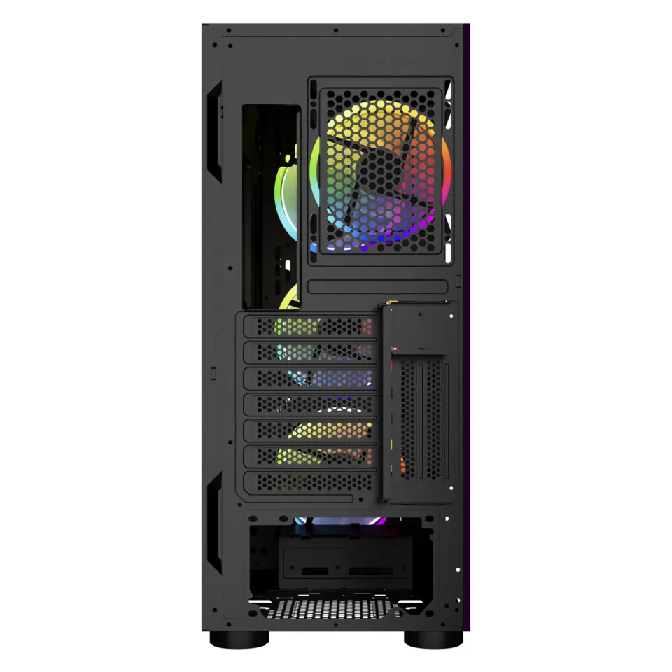 Makki Case E-ATX M09 aRGB Black - Remote/4 Fans, photo 5