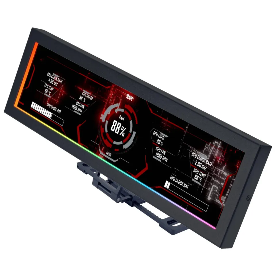 Lian Li 8.8 inch IPS LCD Universal Screen - Black, foto 5