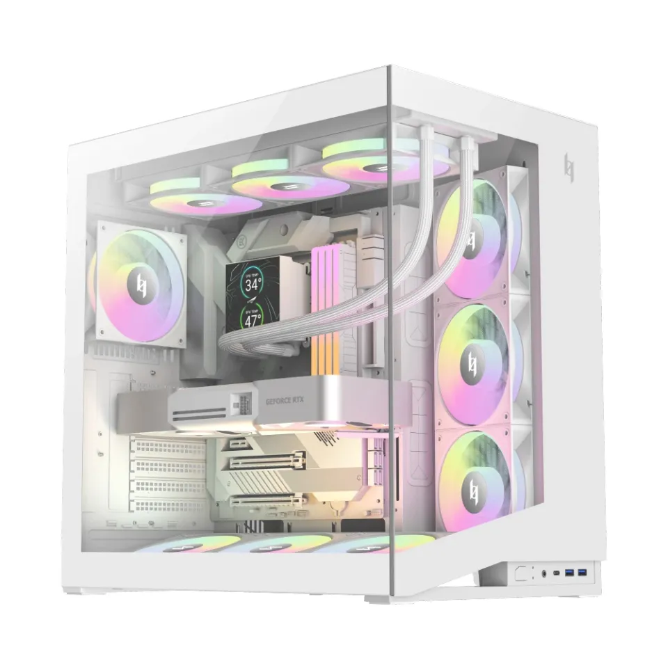 Gamemax Case ATX - NEX C56 WH
