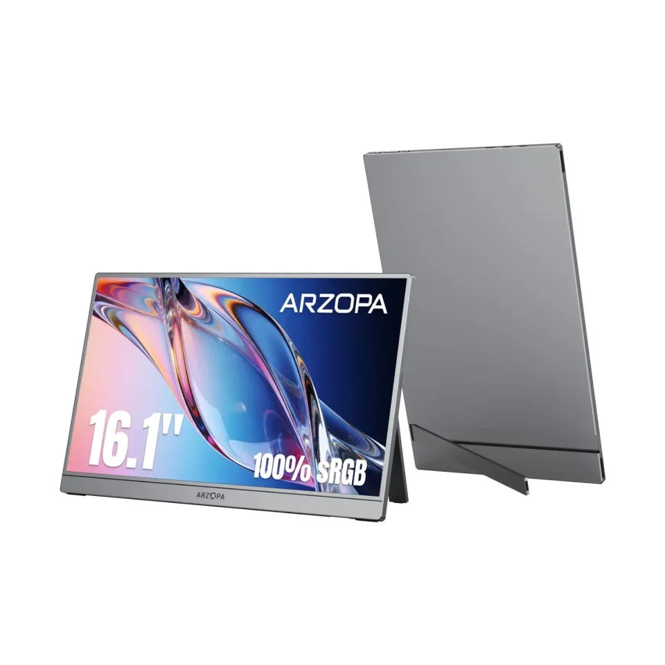 Arzopa Portable Monitor - Z1C - 16.1", 60Hz, IPS, Grey, foto 2