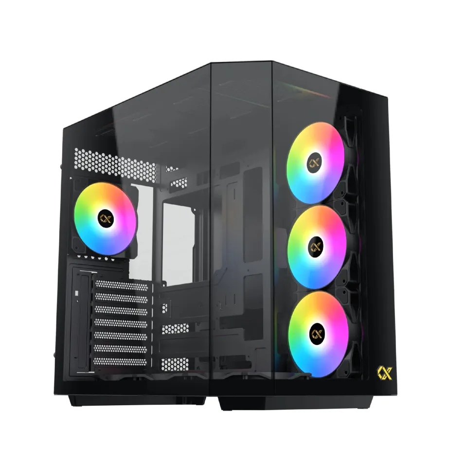 Xigmatek Case EATX - Cubi II - 7 ARGB Fans