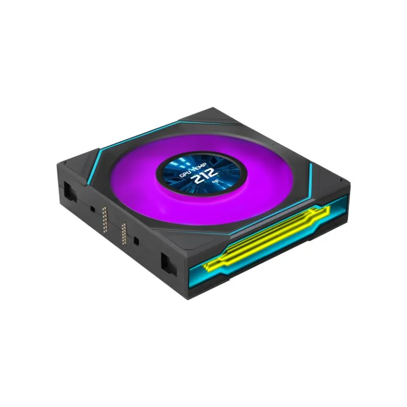 Lian Li Fan 120mm - SL-INF LCD FLEX - Black, Reverse, photo 2