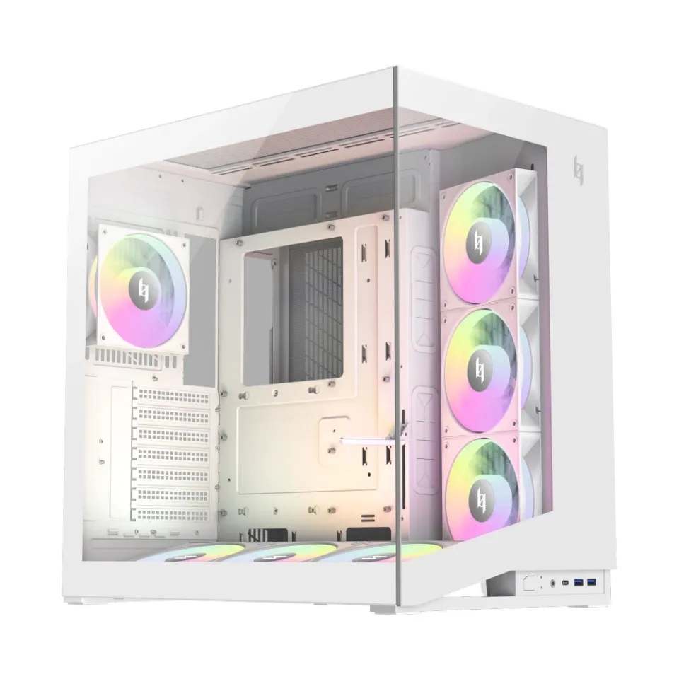 Gamemax Case ATX - NEX C56 WH, foto 4