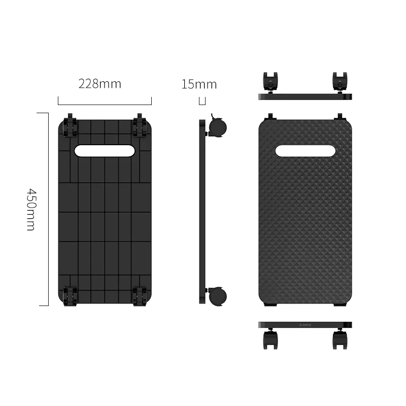 Orico PC Stand - Computer Bracket - Water Resistant, Black - CPB1-BK, photo 3