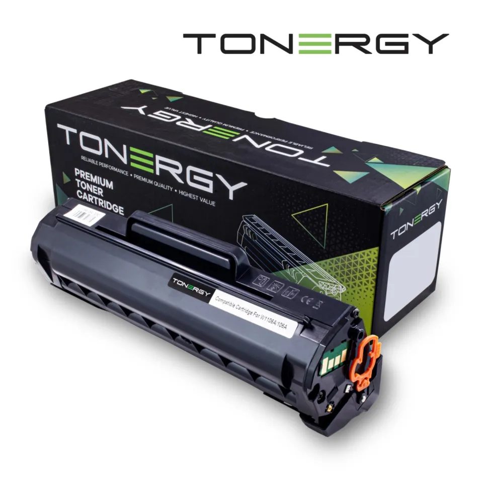 Tonergy Open box item - Compatible Toner Cartridge HP 106A W1106A Black, 1k