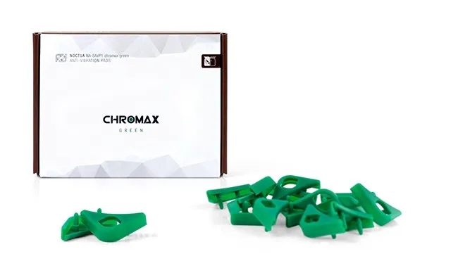 Noctua Fan Pads 16pcs NA-SAVP1 chromax.green, photo 2