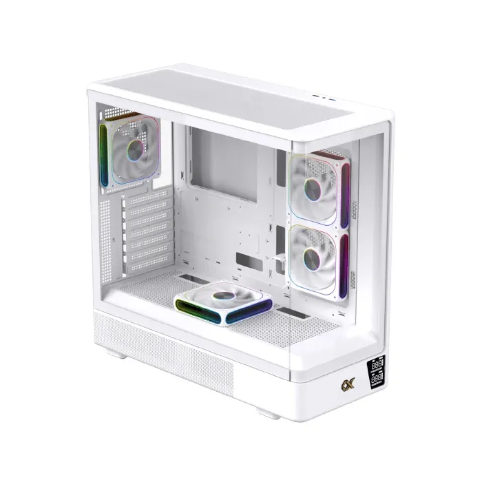 Xigmatek Case EATX - Moon DGT Arctic, photo 4