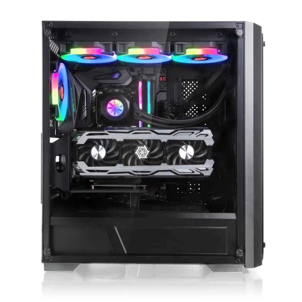 Raijintek Case EATX - PONOS TG4 - 4 x 120mm ARGB Fans, Tempered Glass, foto 4