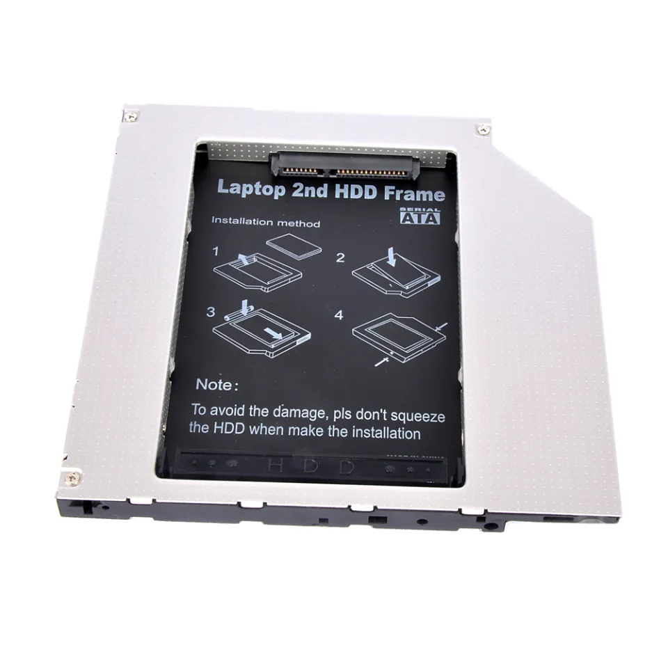 Makki Laptop Caddy 9.0mm SATA3 HD9001-SS, foto 4