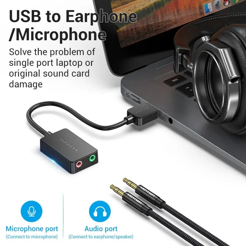 Vention USB Sound card - CDYB0, photo 3