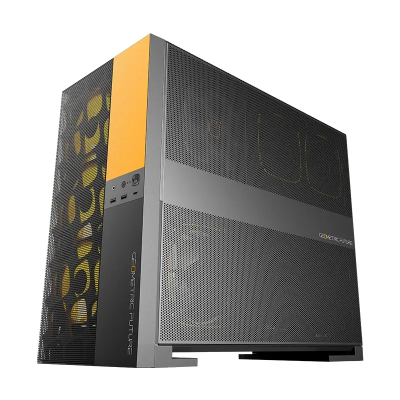 Geometric Future Case EATX - Model 5 Vent Black/Yellow, photo 4