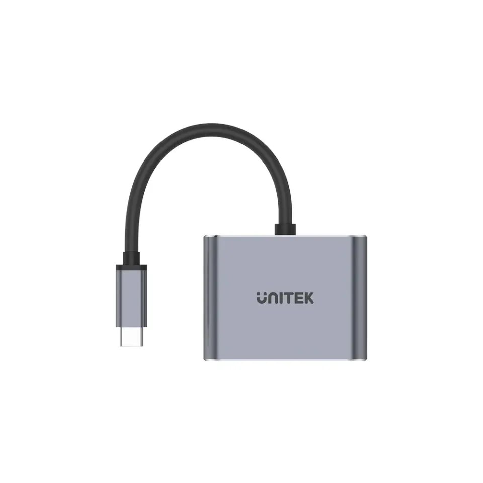 Unitek Docking Station Type-C 4-in-1 - uHUB Q4+ Lite D1049A - USB-C PD100W x 1, HDMI x 1, VGA, USB2.0 x 1, foto 3