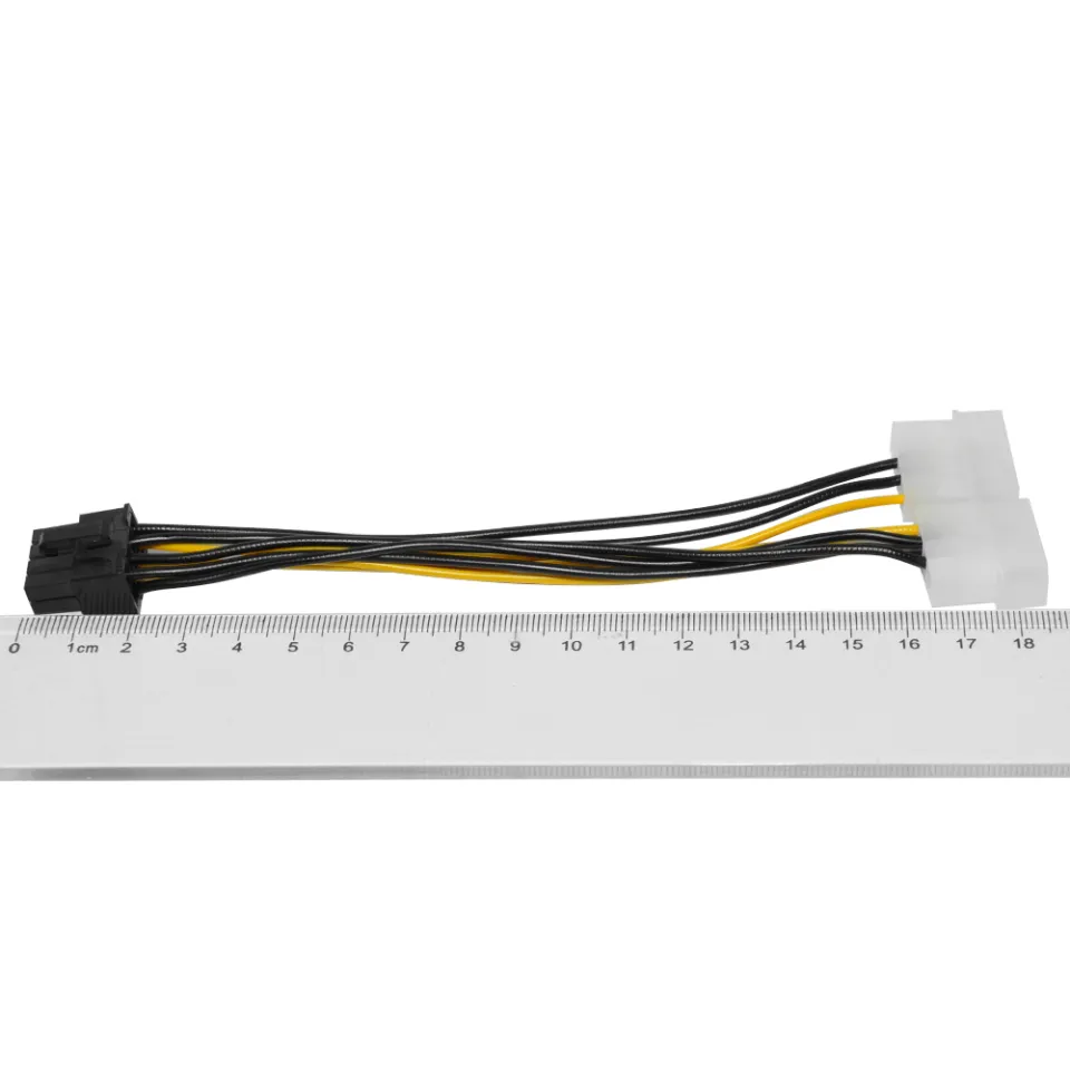 Makki Adapter 2xMolex to 8pin PCI-E VGA - MAKKI-CE317-0.15m, photo 4
