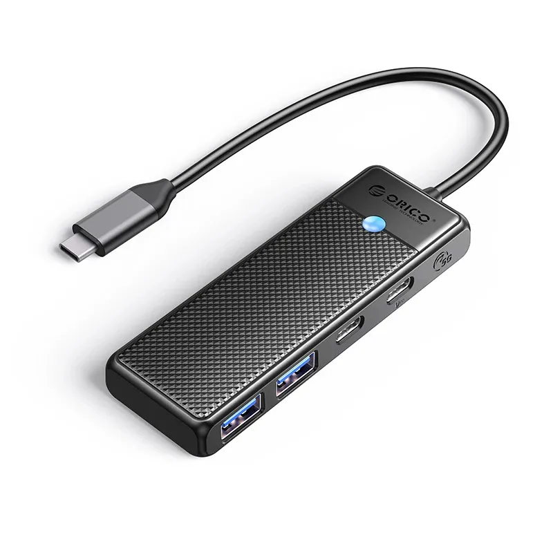 Orico USB3.1 HUB Type-C - 2 x USB3.0, 2 x USB-C - PAPW2AC-C3-05-BK-EP