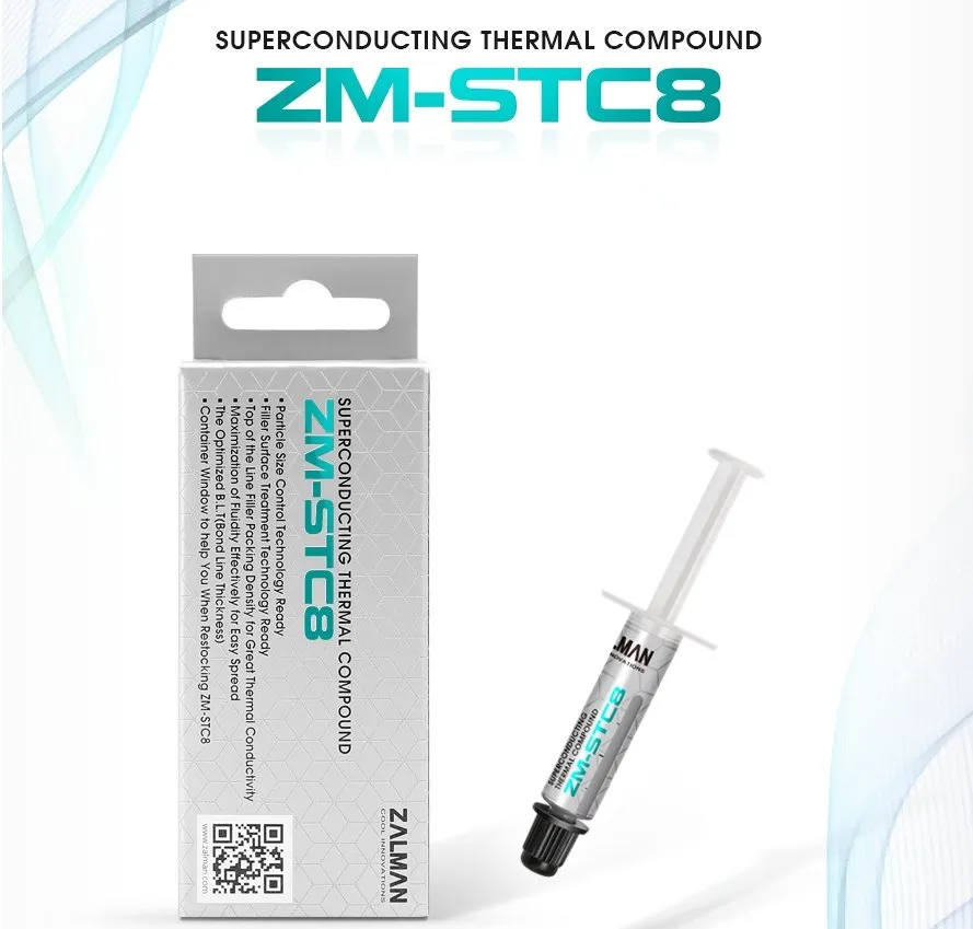 Zalman Thermal compound STC8 - 8.3W/mK 1.5g - ZM-STC8